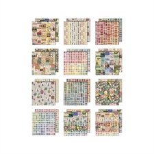 Tim Holtz Paper 8x8" - Palette Collection / Multi